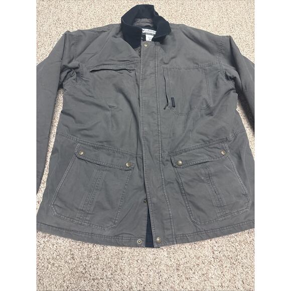 Columbia Vtg Blanket Lined Jacket Gray/Black Zip Up Sportswear Coat Size XXL - Picture 1 of 11